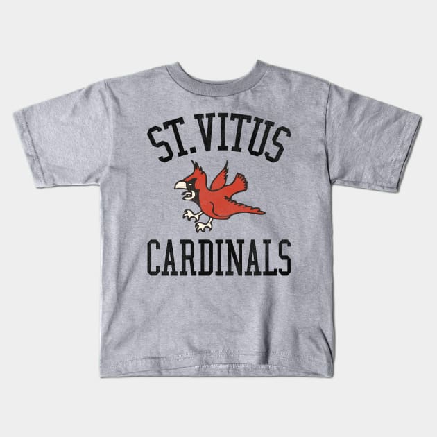 St. Vitus Cardinals Basketball Diaries Jersey - Mickey Kids T-Shirt by darklordpug
